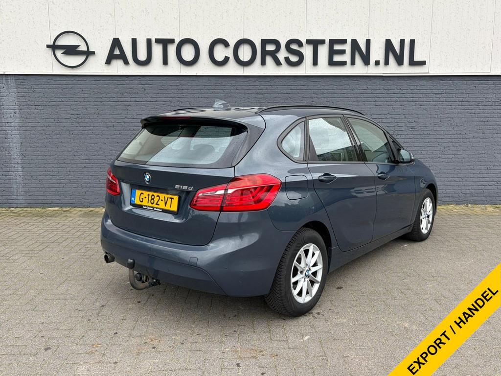 BMW 2 Serie Active Tourer 218D 136PK Trekhaak Navi Ecc Cruis, Voorwielaandrijving, 725 kg, Te koop, 1300 kg