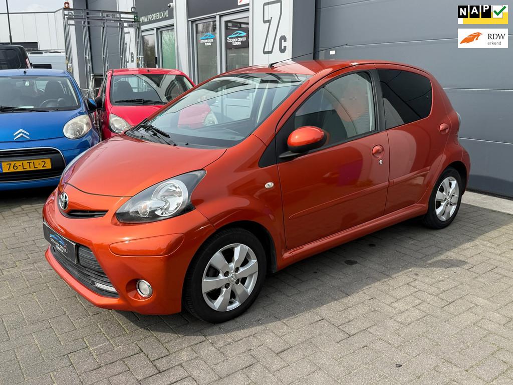 Toyota Aygo 1.0 AIRCO | ELEKTR PAKKET | APK | NAP |, Voorwielaandrijving, Euro 5, Stof, Gebruikt