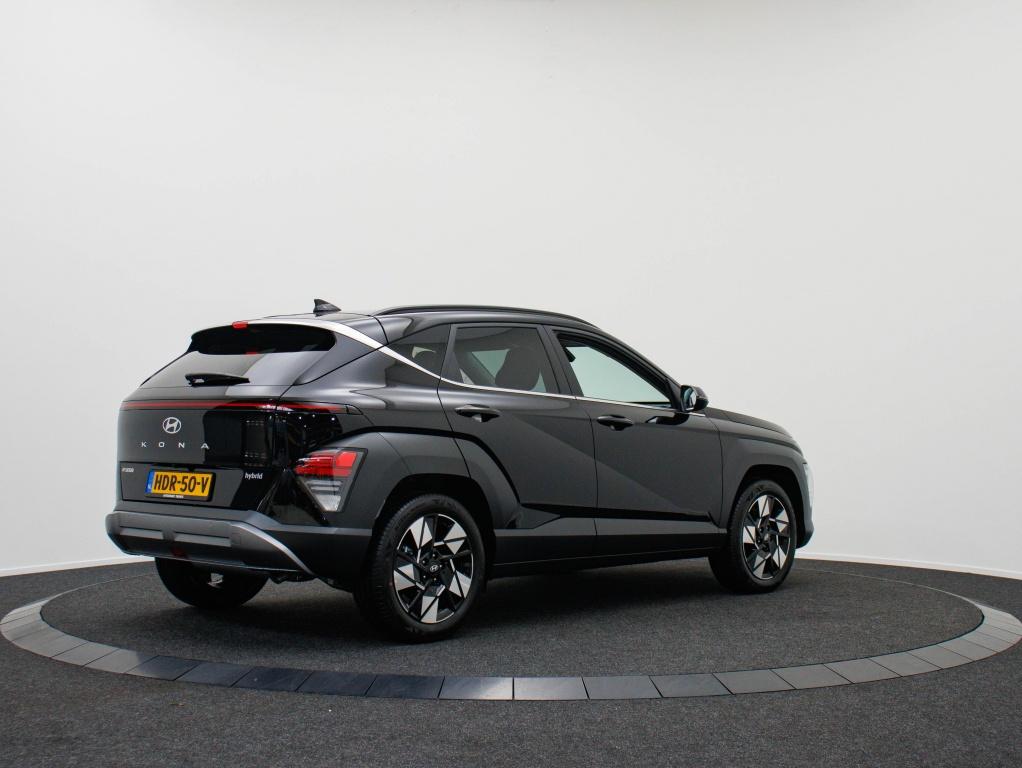 Hyundai KONA 1.6 GDI HEV Comfort Smart | DEMO | Private leas, 12 maanden, Gebruikt, Zwart, Origineel Nederlands