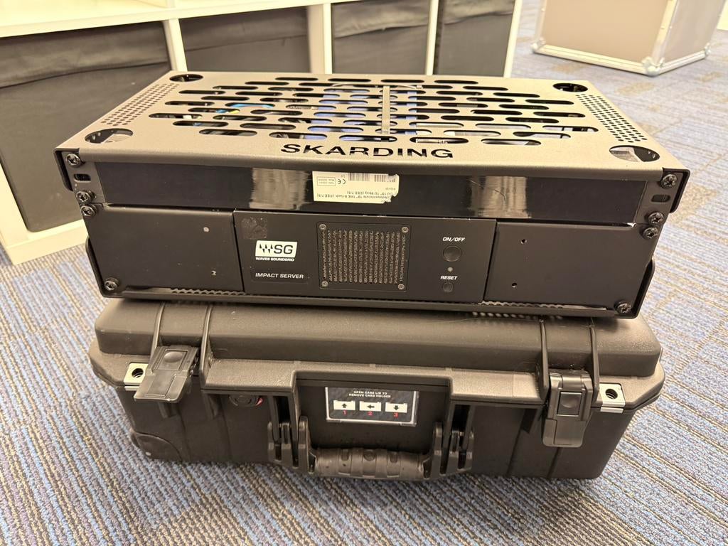 Skarding 3U FLY-Rack i.c.m Peli case 1535 Air, Ophalen of Verzenden, Zo goed als nieuw