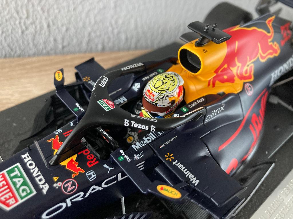 ✅ Max Verstappen editie 66 1:18 Austrian + Styrian GP 2021, Ophalen of Verzenden, Nieuw, Formule 1