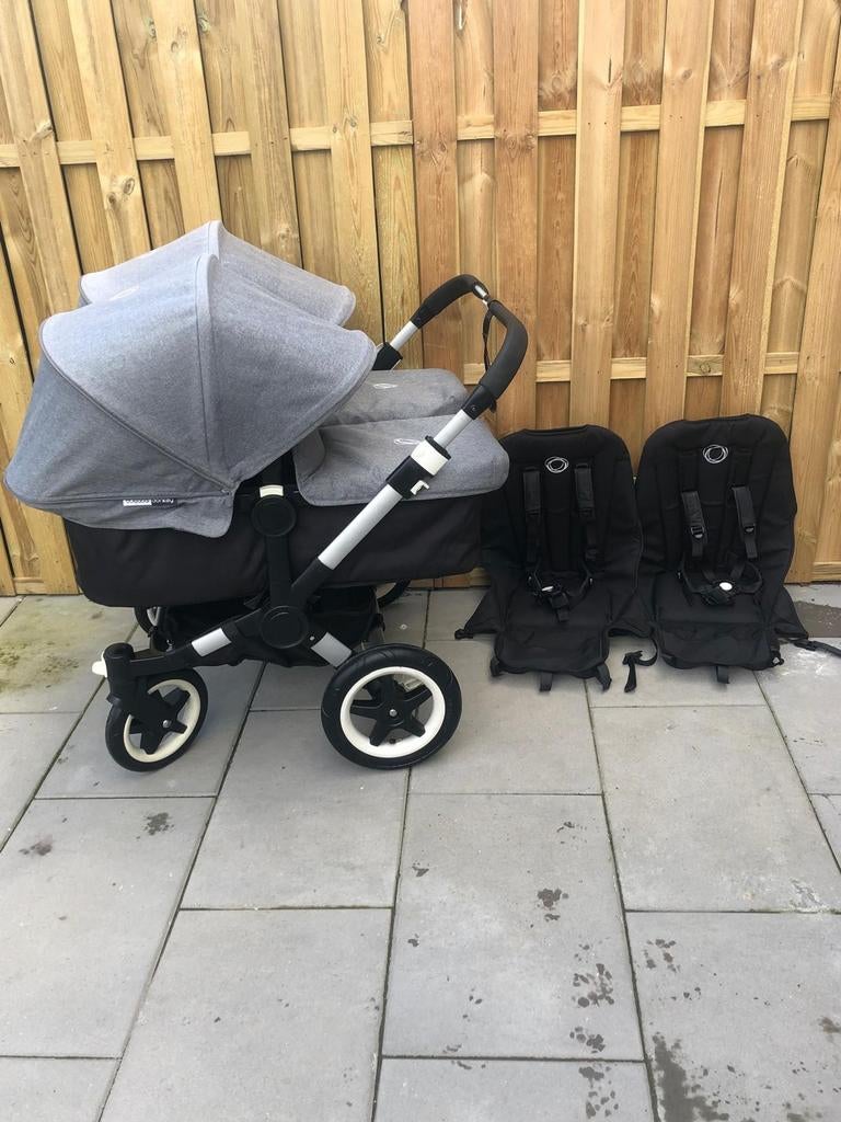 Bugaboo Donkey twin complete kinderwagen, Ophalen of Verzenden, Zo goed als nieuw, Bugaboo
