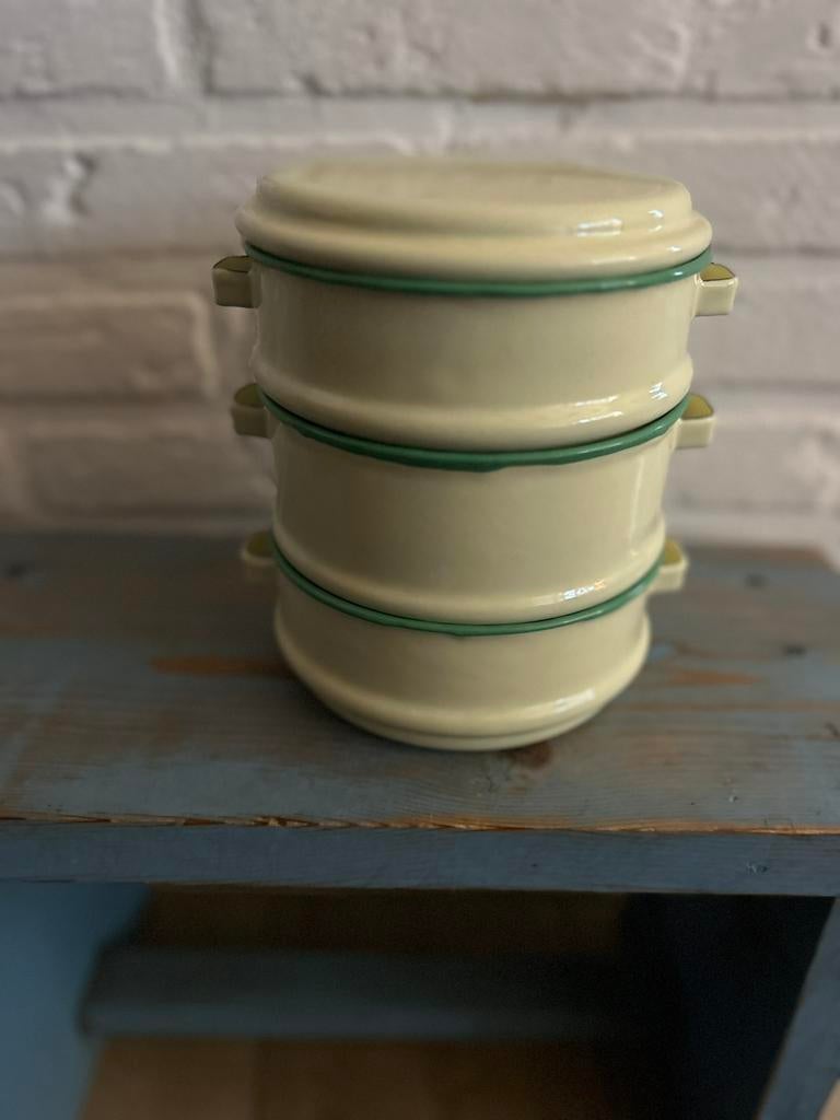 Vintage emaille Rantang, Ophalen of Verzenden