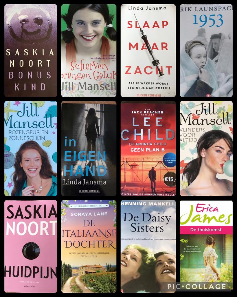 Doos vol prachtige romans en thrillers een zomer leesplezier, Ophalen of Verzenden, Zo goed als nieuw