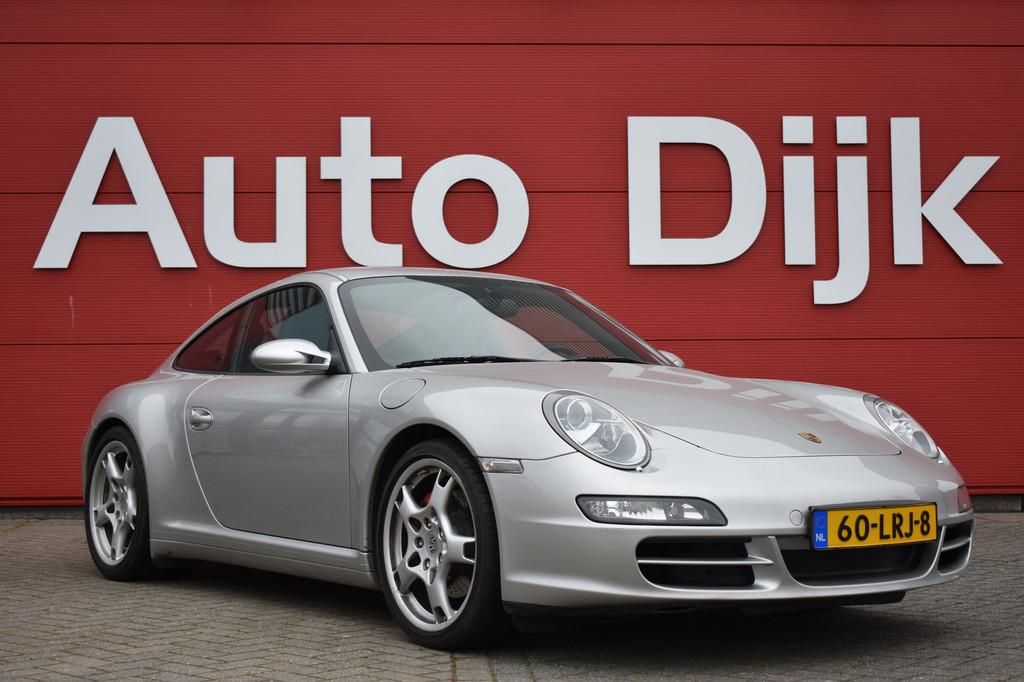 Porsche 911 3.8 Carrera 4S Bi-Xenon | Vol leder interieur |, Traction-control, Gebruikt, Zwart, 4 stoelen