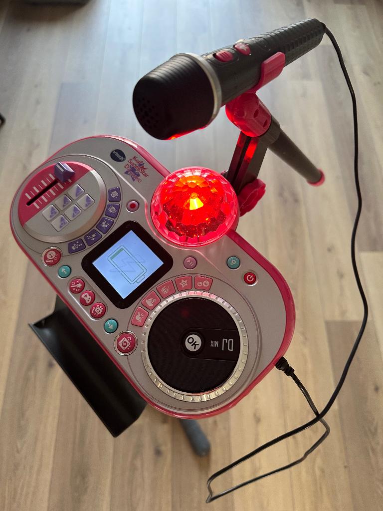 VTech Kidi SuperStar DJ Studio Karaoke Microfoon, Ophalen, Gebruikt
