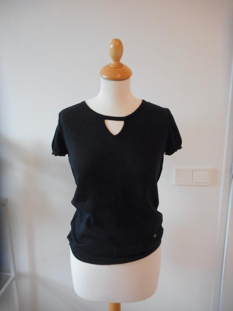 Top van By-bar, maat M, Zwart, Ophalen of Verzenden, Zo goed als nieuw, Korte mouw