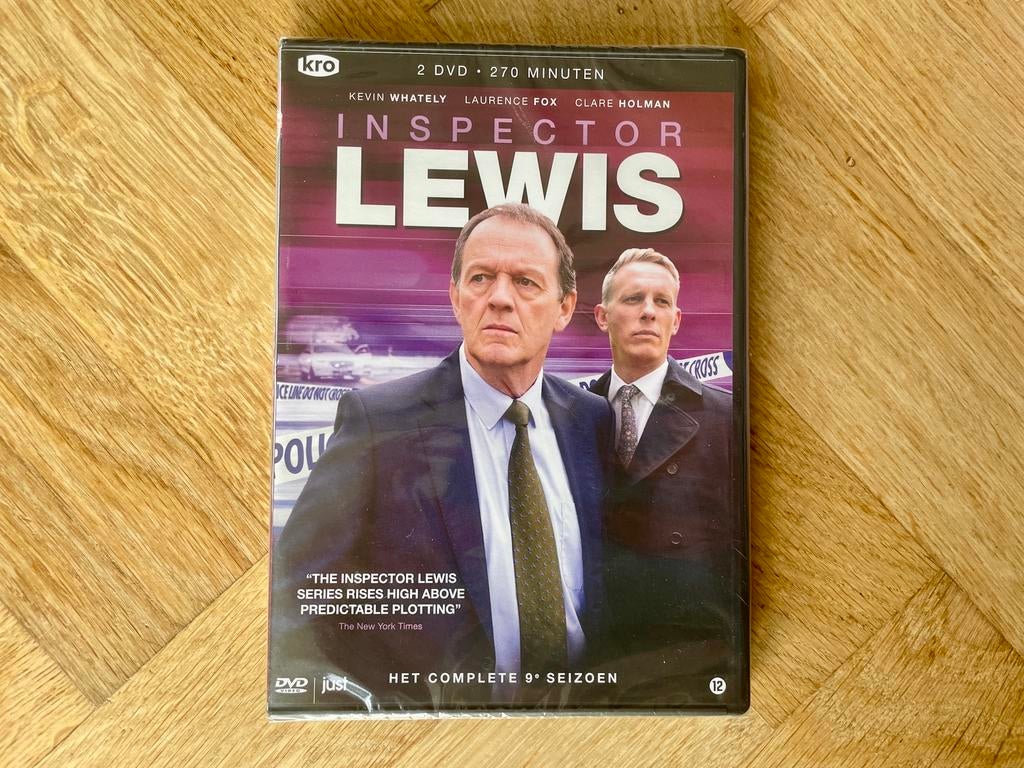 NIEUW: Inspector Lewis - Seizoen 9 op DVD (sealed, met NL), Boxset, Ophalen of Verzenden, Nieuw in verpakking, Vanaf 12 jaar