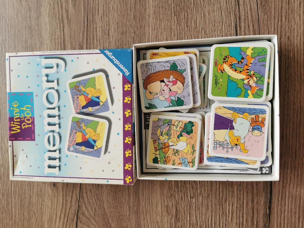 8 .. memory winnie the pooh, Ophalen of Verzenden