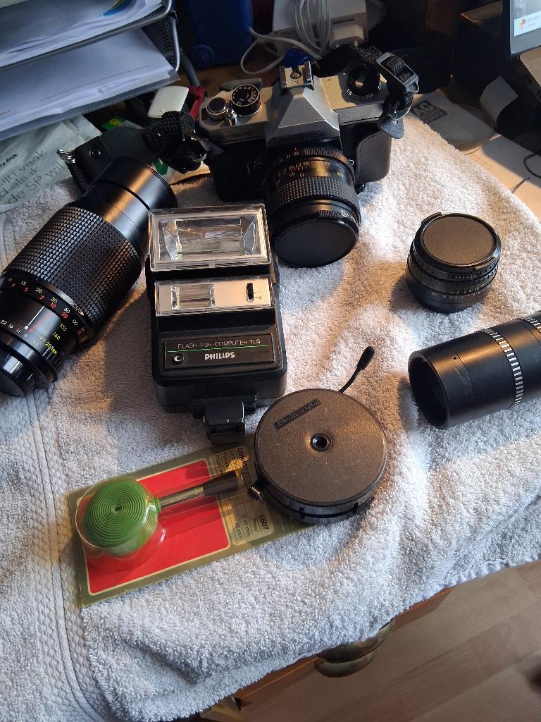 Fujica ST605, Verzamelen, Fotografica en Filmapparatuur, Fototoestel, 1980 tot heden, Ophalen of Verzenden