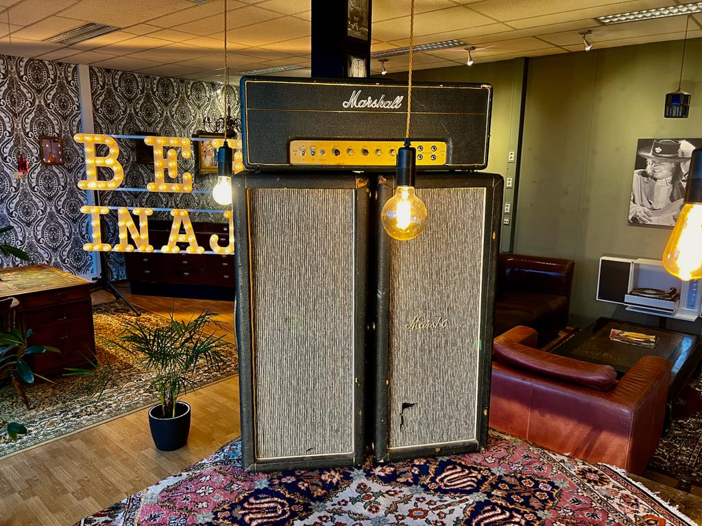 1966 Marshall 2x12 Pinstripe #1983 PA Column Cabinet Cab, Gebruikt, Info@marshall.com, UK, Marshall