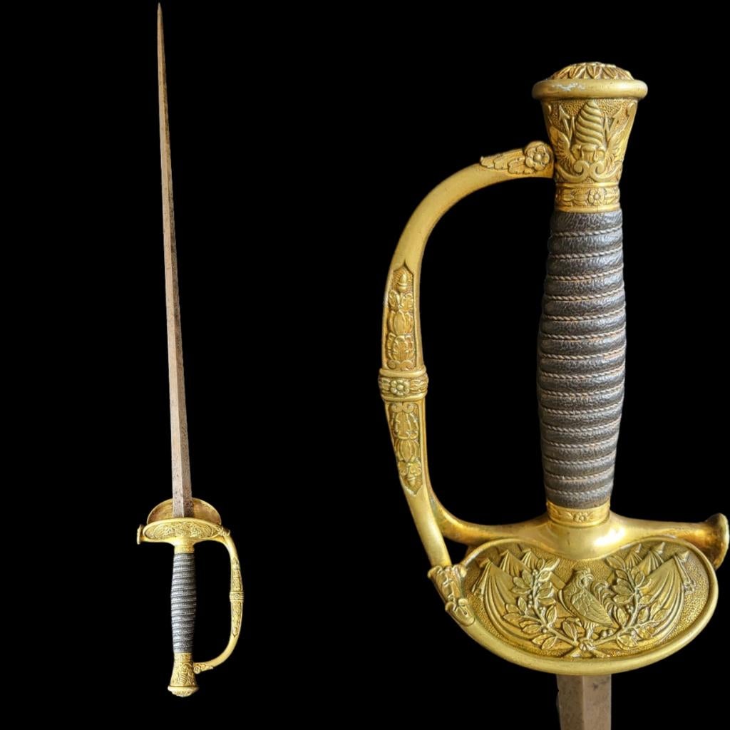 Frans infanterie senior officiers zwaard,model 1830, Verzamelen, Ophalen of Verzenden, Zwaard of Sabel