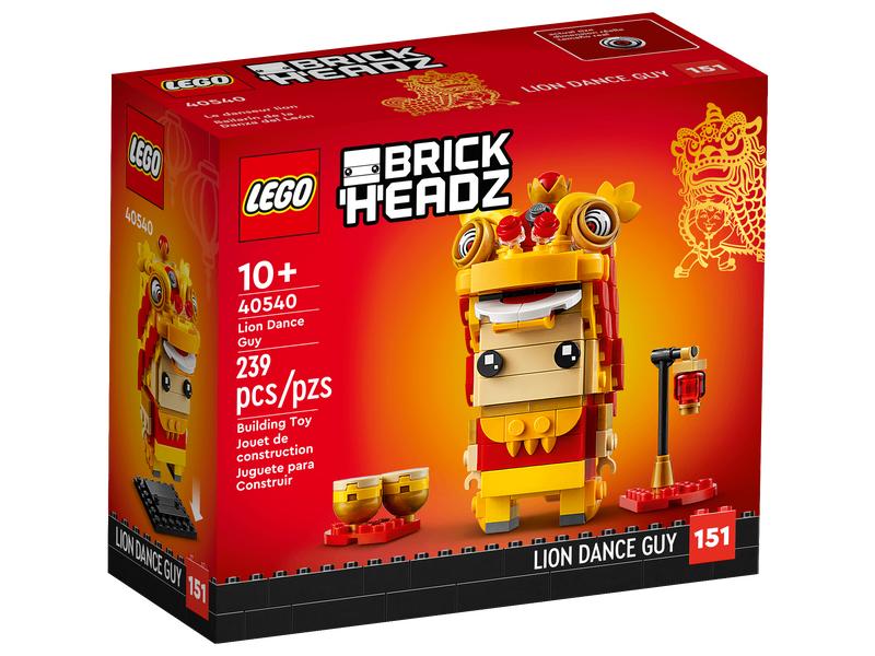 40540 LEGO BrickHeadz: Leeuwendanser - Nieuw in doos!!, Ophalen of Verzenden, Nieuw, Complete set, Lego