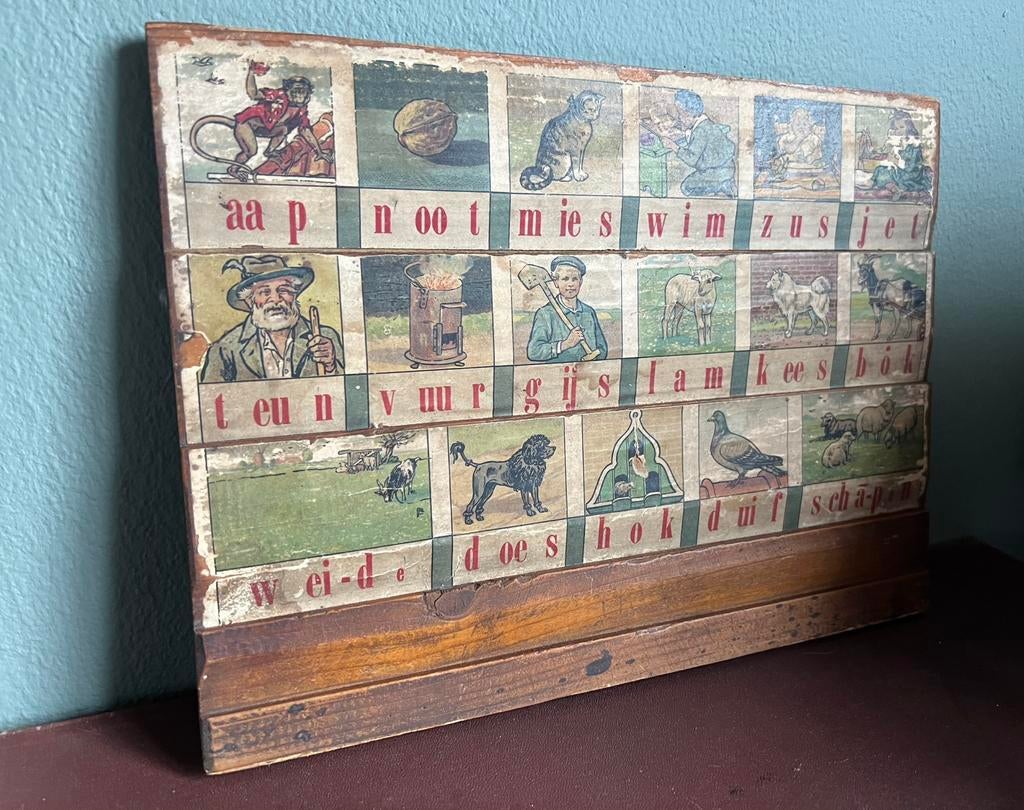 OUD LEESPLANKJE, Ophalen of Verzenden