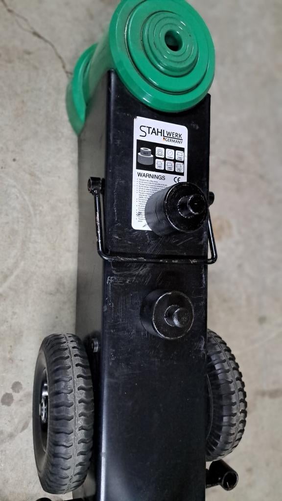 Werplaatskrik 80 ton Stahlwerk, Auto diversen, Krikken, Ophalen, Nieuw, Hydraulisch, Garagekrik