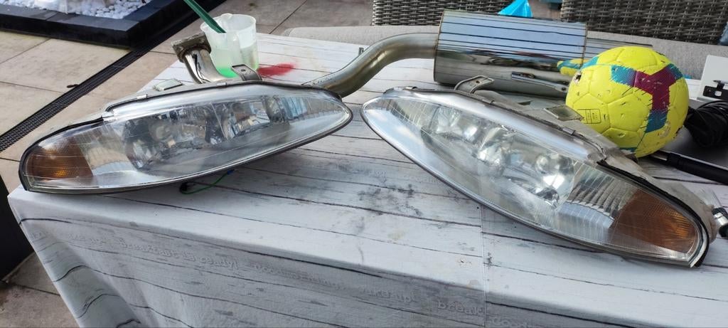 Mitsubishi Eclipse '97 Koplampen - Set, Auto-onderdelen, Verlichting, Ophalen, Gebruikt, Mitsubishi