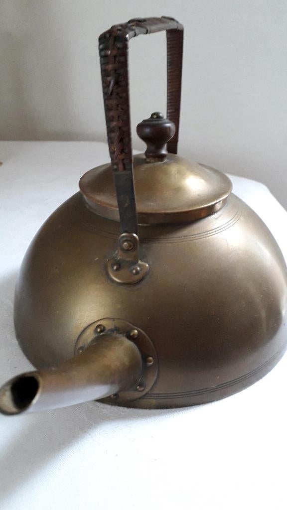 KOPEREN KETEL ,  ONDER DE SINT MAARTEN : ONTW. J. STOFFELS, Antiek en Kunst, Ophalen of Verzenden