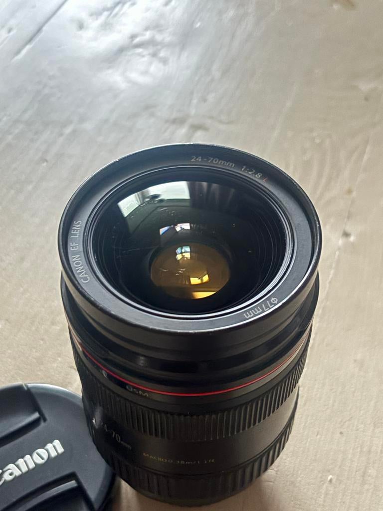 Canon EF 24-70mm F2.8 L USM - Gebruikte lens, Ophalen of Verzenden, Gebruikt, Standaardlens, Zoom