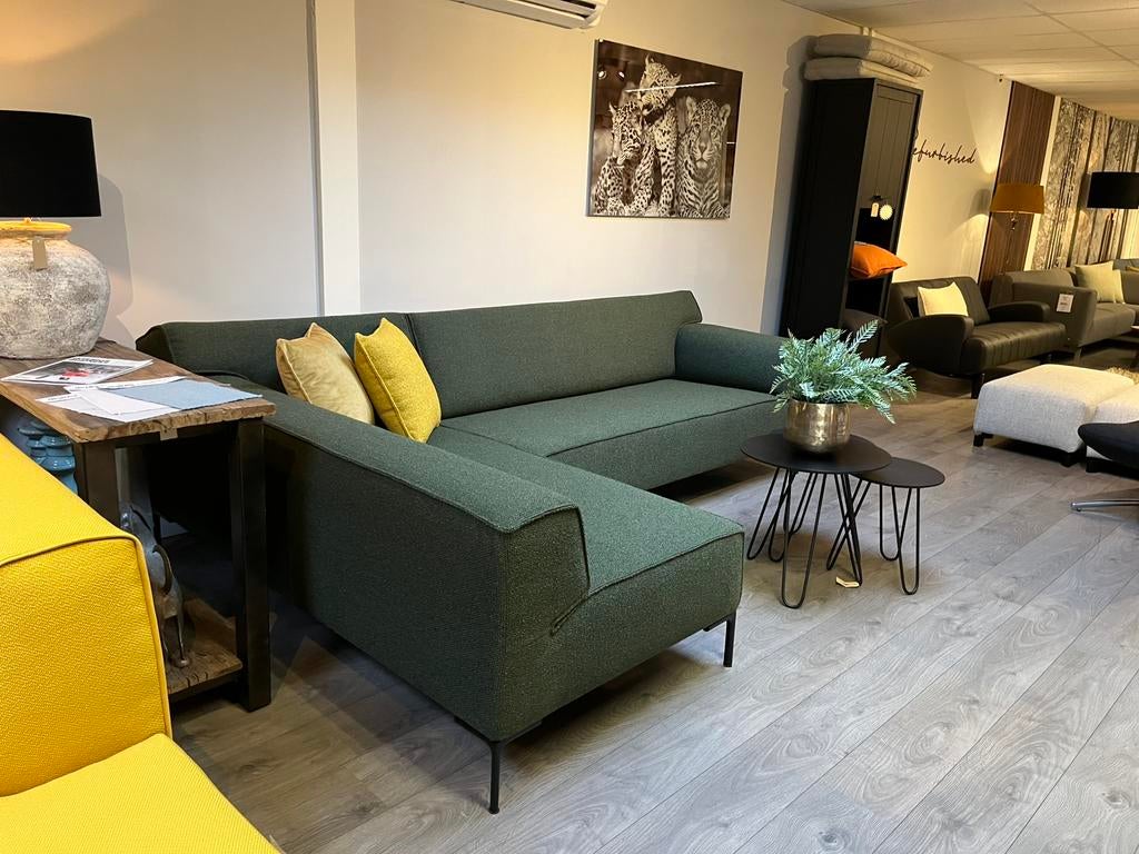 Design on stock Bloq ploegstof Monza, 250 tot 300 cm, Verzenden, Hoekbank, Zo goed als nieuw