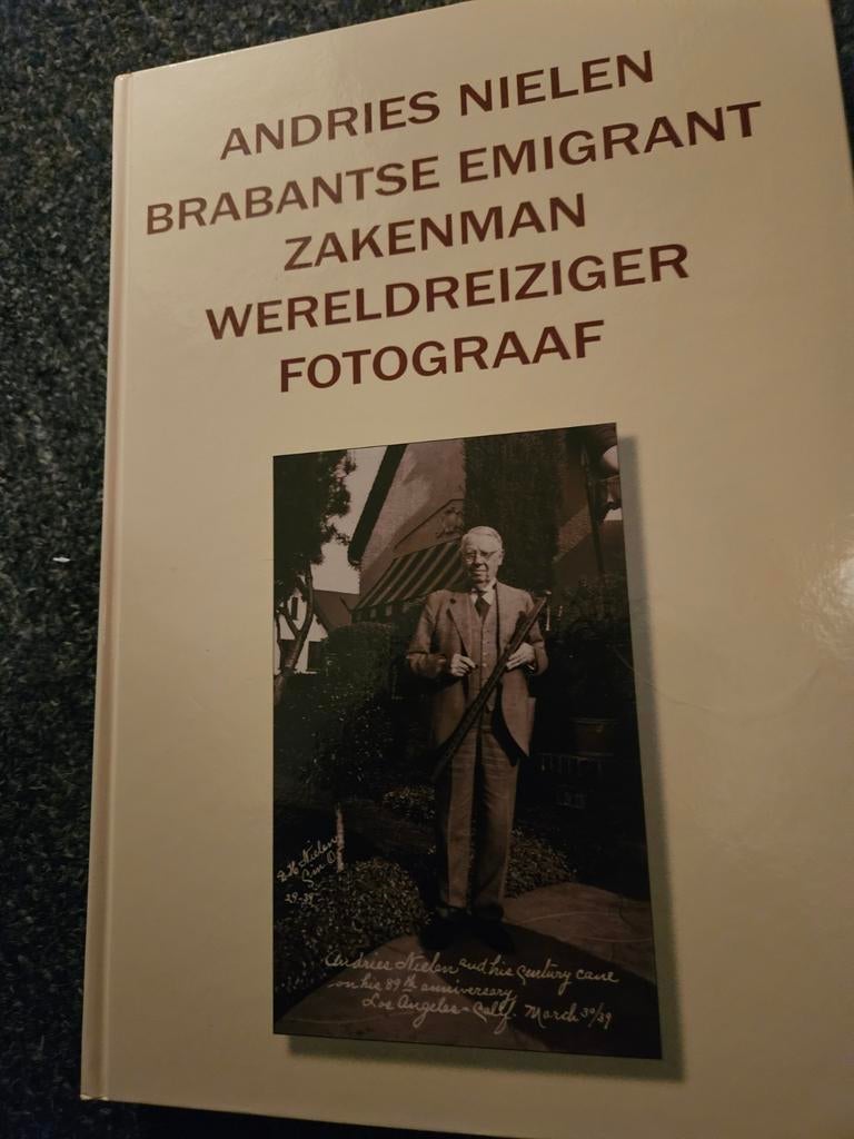 Andries Nielen - Brabantse Emigrant, Ophalen of Verzenden, Zo goed als nieuw, Piet van de Weijenberg, Jan Veekens