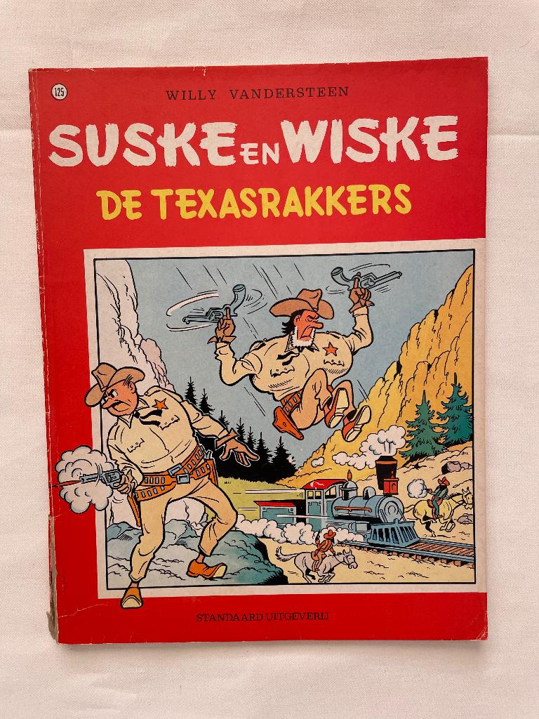 Suske en Wiske - De Texasrakkers. 1982, Eén stripboek, Ophalen of Verzenden, Gelezen
