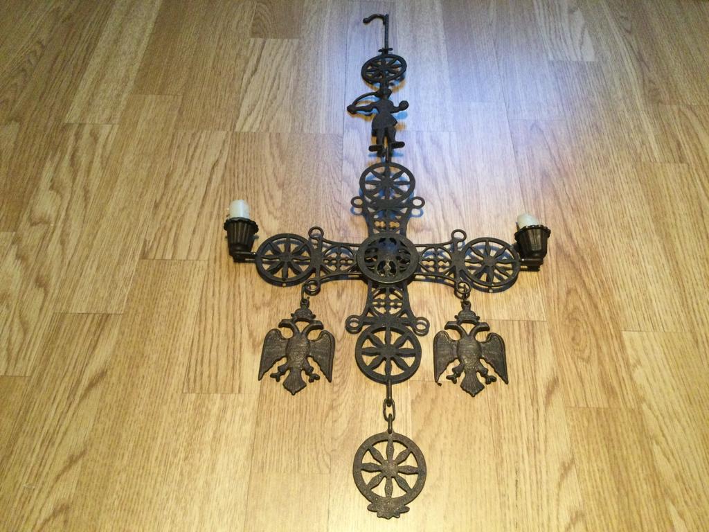 Byzantijns kruis, Antiek en Kunst, Antiek | Religie, Ophalen of Verzenden