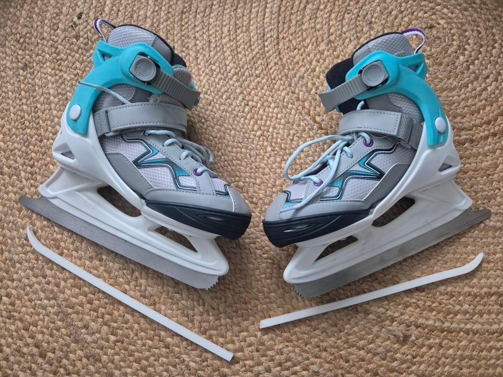 Oxelo kinderschaatsen 32-35, Ophalen of Verzenden, Zo goed als nieuw, IJshockeyschaatsen, Overige merken