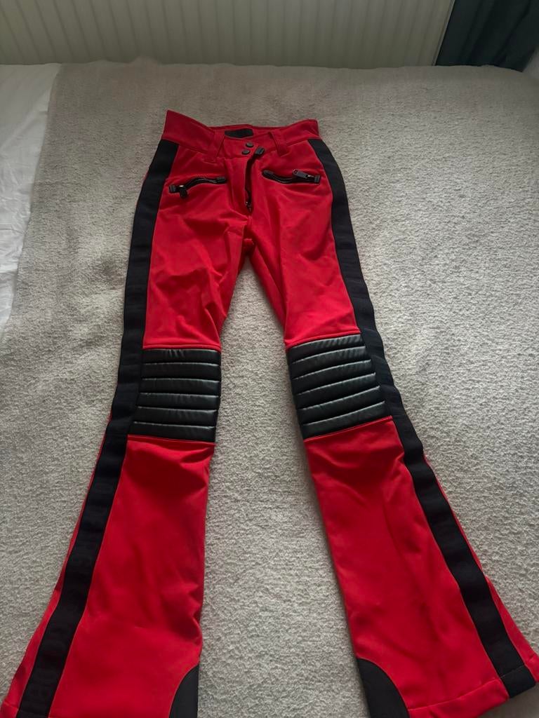 NIEUWE goldbergh skibroek in het rood, Kleding | Dames, Verzenden, Zo goed als nieuw, Maat 36 (S), Broek