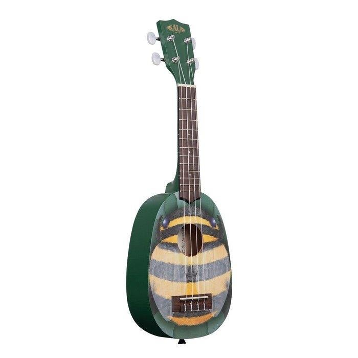 Kala Novelty Series sopraan ukelele Honey Bee met gigbag, ., Nieuw, Ophalen of Verzenden, Akoestische gitaar
