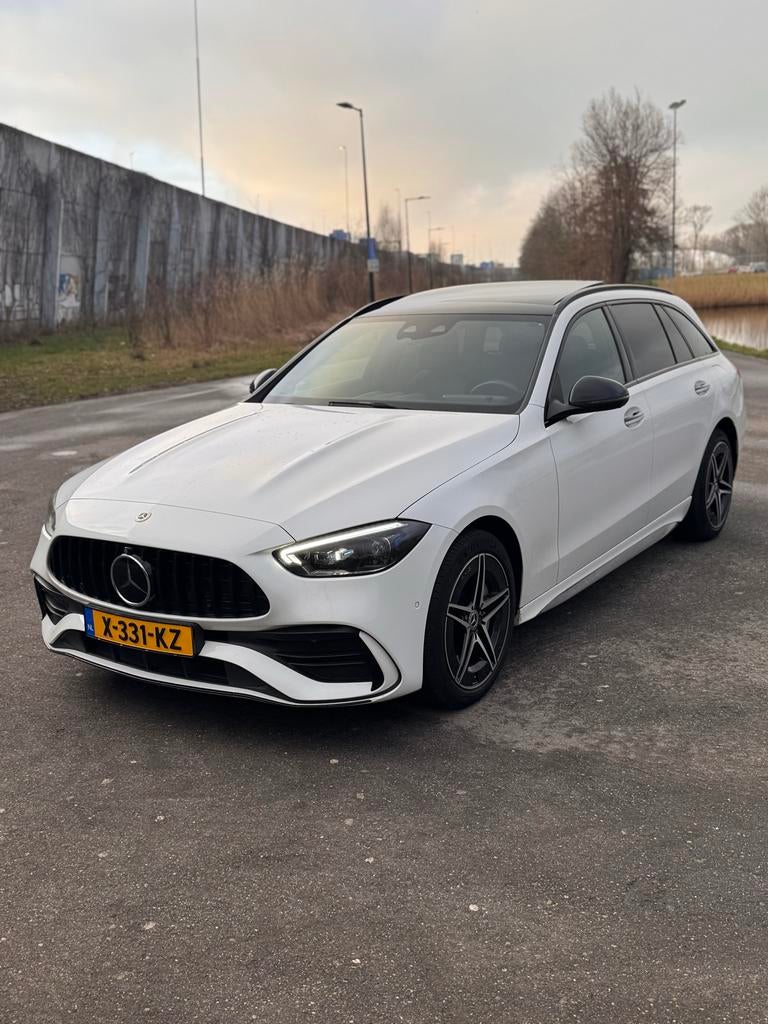 Mercedes-Benz C-Klasse C300 Plug-in Hybrid 313pk Pano/360cam, Auto's, Automaat, Achterwielaandrijving, 1800 kg, 4 cilinders