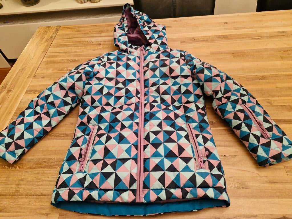 Ski jas kind maat 122/128, Meisje, Ophalen of Verzenden, Zo goed als nieuw, Active Touch Kids