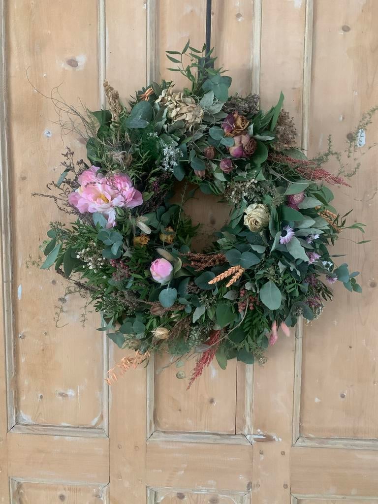 Handgemaakte Krans - 50 cm, Ophalen of Verzenden, Nieuw