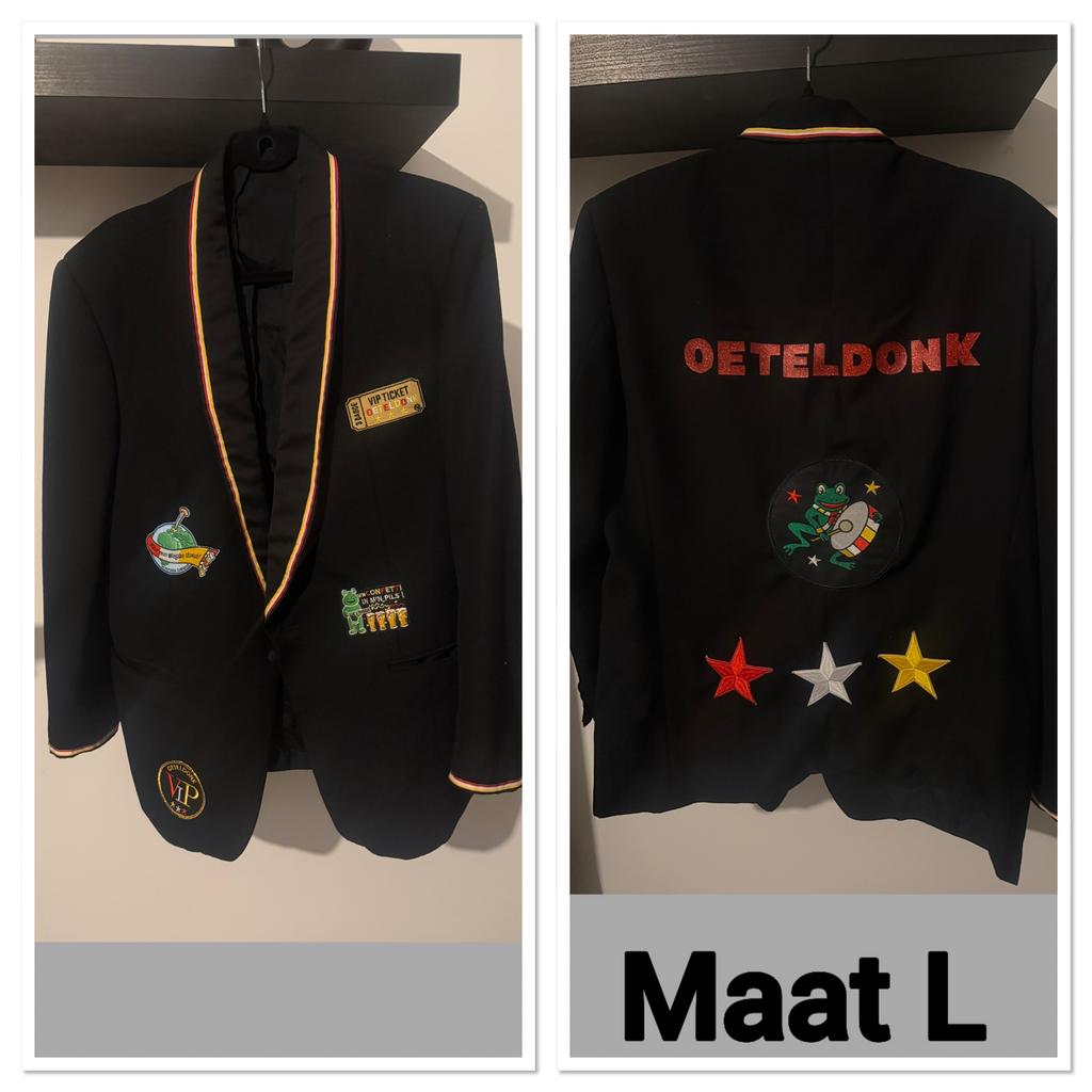 Oeteldonk heren jas maat L, Kleding | Heren, Carnavalskleding en Feestkleding, Ophalen of Verzenden, Nieuw