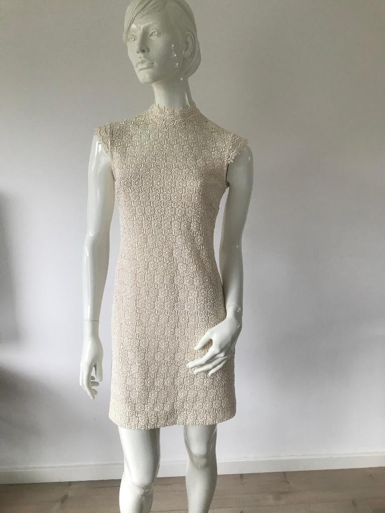 Joseph Ribkoff jurk maat 36, Kleding | Dames, Beige, Joseph Ribkoff, Ophalen of Verzenden, Zo goed als nieuw