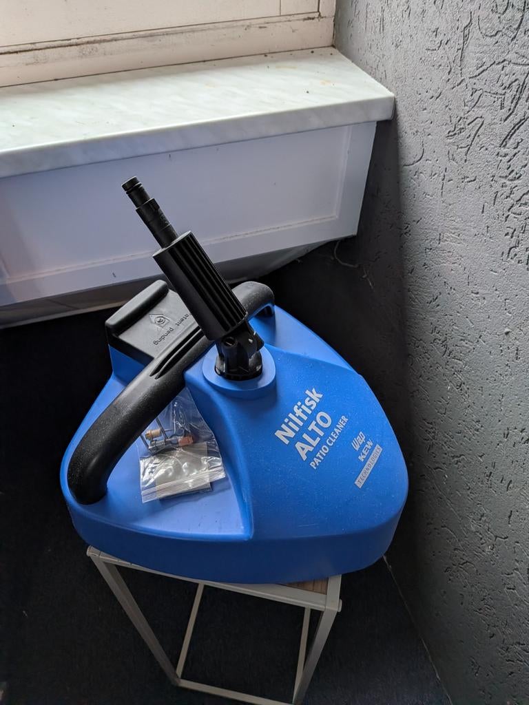 Nilfisk Alto Gloednieuwe terrasreiniger, Ophalen of Verzenden, Nieuw, Elektrisch, Nilfisk