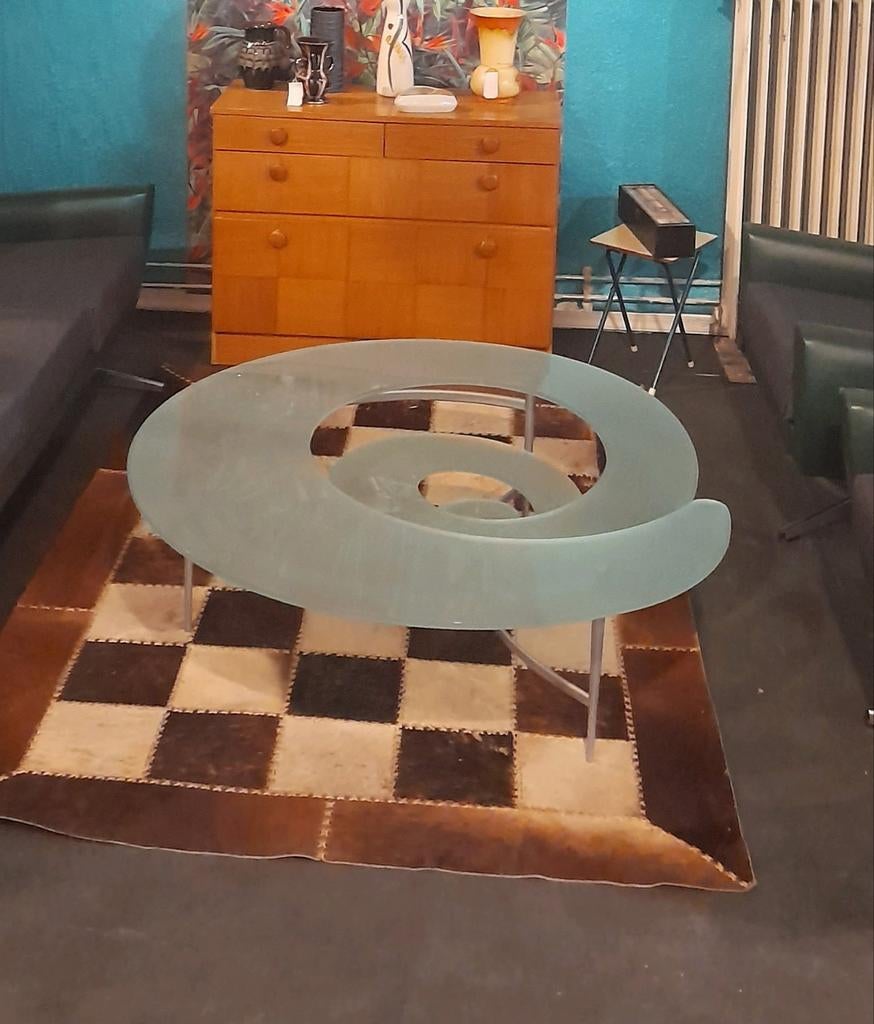 Italiaanse design koffie/salontafel - Catalan Italia, Antiek en Kunst, Antiek | Meubels | Tafels, Ophalen