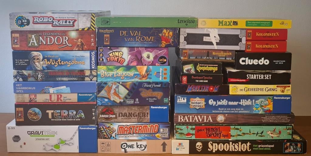Pakket bordspellen collectie verzameling, Gebruikt, Ophalen of Verzenden, Ravensburger, Vijf spelers of meer