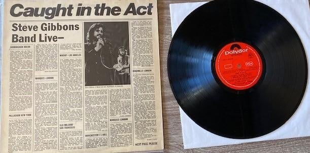 SteveGibbonsBand/RickGrech/theGraces/Go.Go's/RobertGordon&Li, Cd's en Dvd's, Vinyl | Rock, Ophalen of Verzenden, Zo goed als nieuw