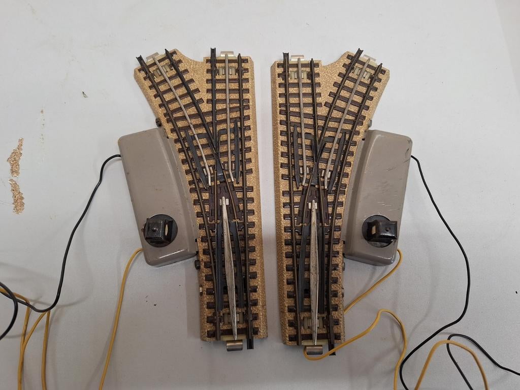 Märklin M-rail handwisselset, Ophalen of Verzenden, Wisselstroom, Rails, Märklin