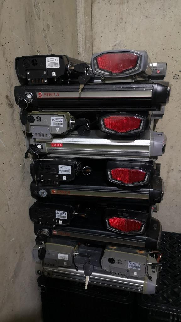 Stella Type 2 Fietsaccu 11Ah 396Wh inclusief oplader, Ophalen of Verzenden, Zo goed als nieuw