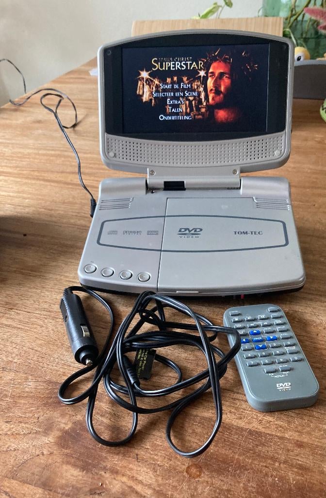Tom Tec draagbare DVD-speler, Gebruikt, Draagbaar, Ophalen of Verzenden, Overige merken