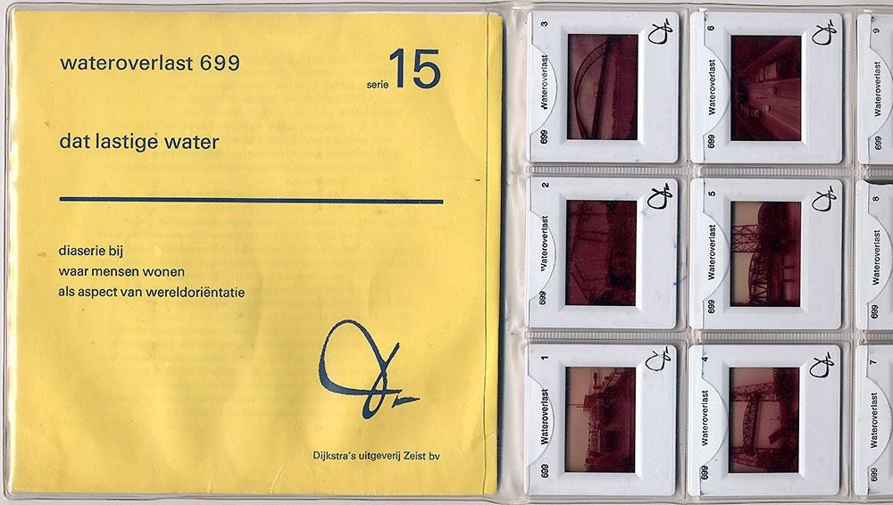 9 x Dat lastige water 1970 - trein tunnel brug dijk veerpont, Verzamelen, Foto's en Prenten, 1960 tot 1980, Foto, Ophalen of Verzenden