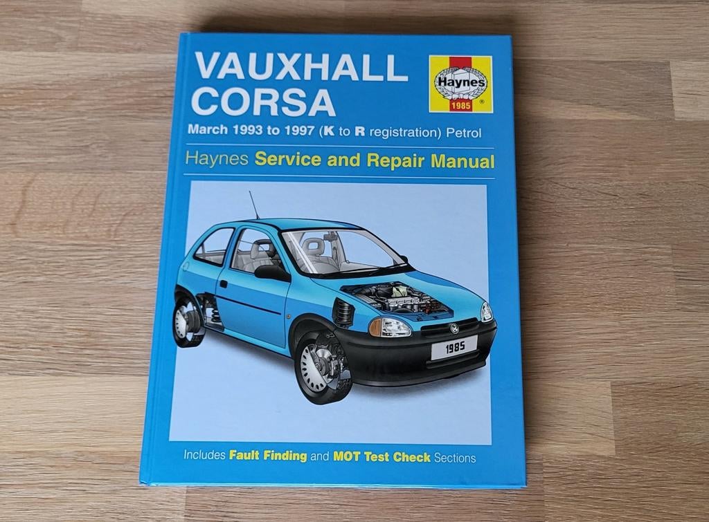 Vauxhall Corsa Haynes Reparatiehandleiding 1993-1997, Boeken, Auto's | Boeken, Zo goed als nieuw, Opel, Ophalen of Verzenden