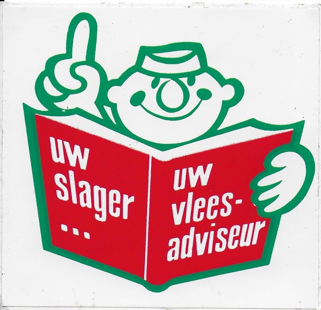 So17 sticker uw slager, Ophalen of Verzenden, Zo goed als nieuw, Overige typen