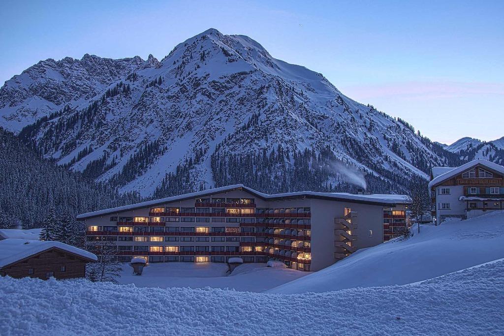 Wintersport en zomervakantie in Kleinwalsertal, Mittelberg, Vakantie, Dorp, Vorarlberg, Appartement, 1 slaapkamer