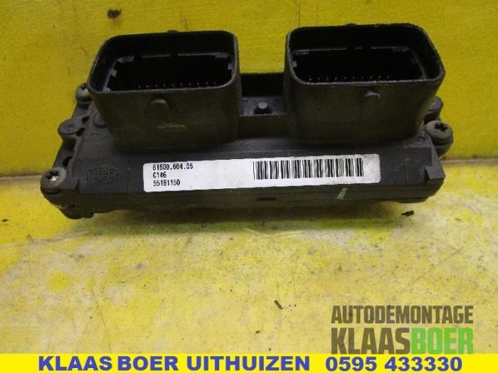 Computer Motormanagement van een Fiat Punto, Ophalen of Verzenden, 12 maanden garantie, Gebruikt, Fiat