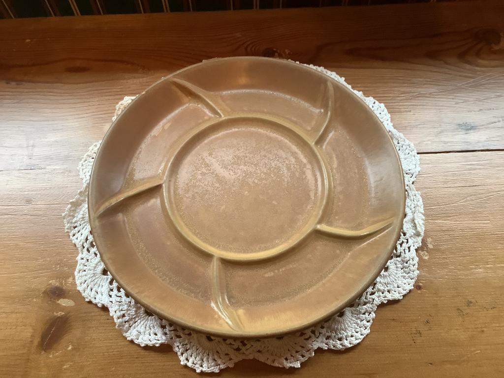 Vintage servies Vieux Gres Tapas /Hapjes serveerschaal   4 x, Antiek en Kunst, Ophalen of Verzenden