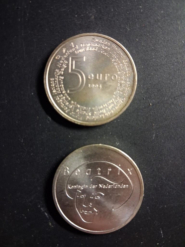 5 Euro Nederland : Beatrix-Europa 2004, Verzenden, Koningin Beatrix, Euro's
