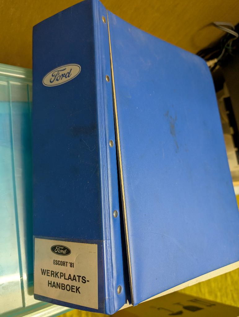 Ford Escort '81 Werkplaatshandboek, Ophalen of Verzenden