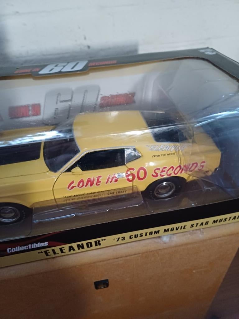 Movie car 1/18 gone in 60 sec greenlight, Ophalen of Verzenden, Nieuw, Overige merken